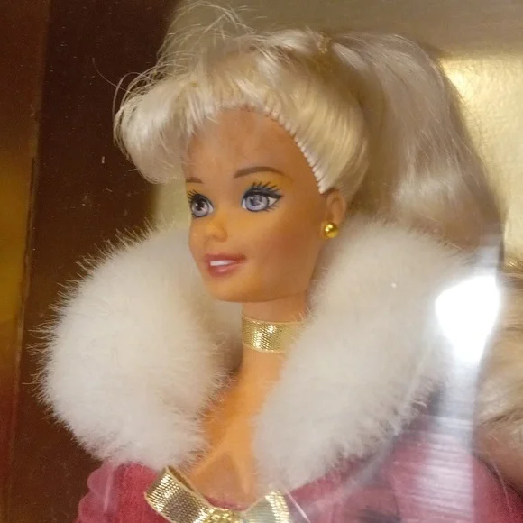 Barbie | Toys | Pink Buffalo Plaid Dress Barbie Winter Outfit | Poshmark